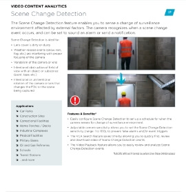 Scene Change Detection in Fort Lauderdale,  FL